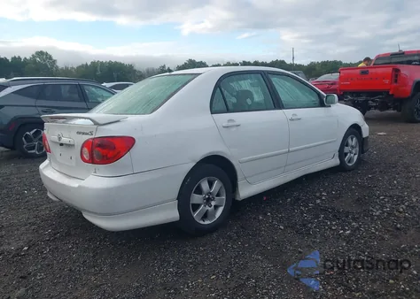 2008 Toyota Corolla S из США, поврежденный, VIN 2T1BR32E58C886309